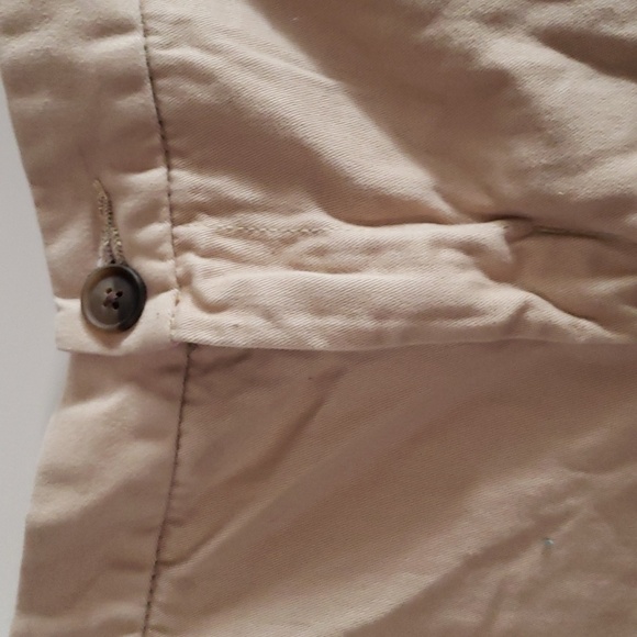 Merona Khaki Tan 100% Cotton Shorts Size 18 - Picture 4 of 6